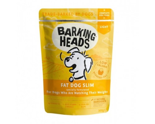 Barking Heads Пауч для Собак с избыточным весом с Курицей "Худеющий толстячок" (Fat dog slim). Вес: 300 г