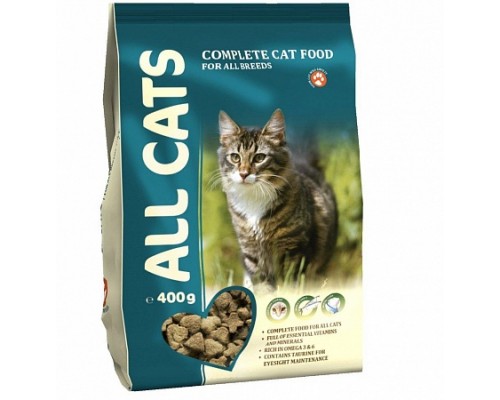 ALL CATS сухой корм для кошек. Вес: 400 г