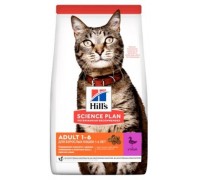 Hill's Science Plan Feline Adult Optimal Care сухой корм для кошек Утка