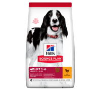 Hills Science Plan Canine Adult Advanced Fitness Medium с Курицей сухой корм для взрослых собак (Хиллс). Вес: 800 г