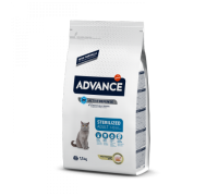 Advance сухой корм Для стерилизованных кошек с индейкой (Adult Sterilized). Вес: 3 кг