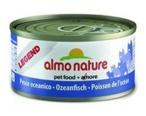 Almo Nature Консервы для Кошек с Океанической рыбой 75% мяса (Legend Adult Cat Oceanic Fish). Вес: 70 г