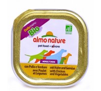 Almo Nature Паштет для Собак с Курицей и овощами (Bio Pate Chicken&Vegetables). Вес: 100 г