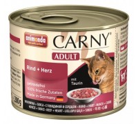 Animonda Консервы для кошек с говядиной и сердцем (Carny Adult)