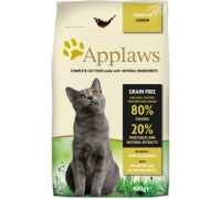 Applaws Беззерновой для Пожилых кошек "Курица/Овощи: 80/20%" (Dry Cat Senior – Chicken)