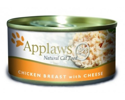 Applaws Консервы для Кошек с Куриной грудкой и сыром (Cat Chicken Breast & Cheese). Вес: 70 г