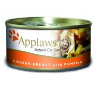 Applaws Консервы для Кошек с Куриной грудкой и тыквой (Cat Chicken Breast & Pumpkin). Вес: 156 г