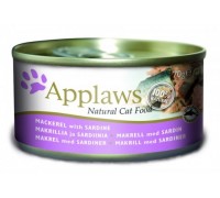 Applaws Консервы для Кошек со Скумбрией и Сардинками (Cat Mackerel & Sardine). Вес: 70 г