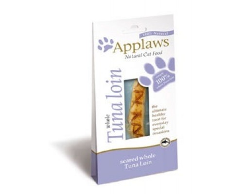 Applaws Лакомство для кошек "Филе тунца", вакуумная упаковка (Сat Tuna Loin plain). Вес: 30 г