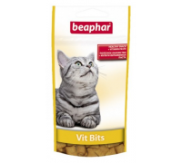 Beaphar (Беафар) Подушечки Vit Bits с мультивитаминной пастой для кошек