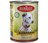 BERKLEY (Беркли) консервы для собак говядина с картофелем. Вес: 400 г
