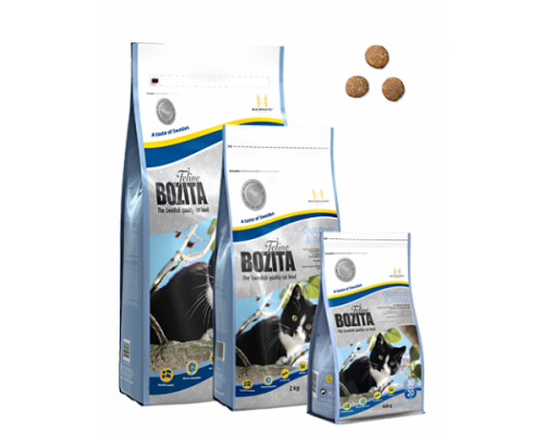 Bozita super premium для активных кошек с курицей, лосем, рисом (Outdoor&Active 30/20). Вес: 400 г