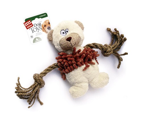 GiGwi Игрушка для собак Медведь с пищалкой 18 см