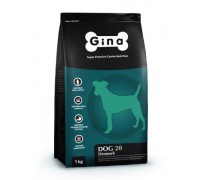 Gina DENMARK DOG-20 Корм полнорационный сухой для собак старше 7 лет (Джина). Вес: 3 кг