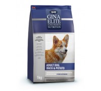 Gina ELITE DOG Корм беззерновой сухой для взрослых собак Утка с картофелем (Джина Adult Dog Duck & Potato). Вес: 3 кг
