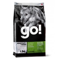 GO! Беззерновой для Щенков и Собак с Индейкой для чувствительного пищеварения (Sensitivity + Shine Turkey Dog Recipe, Grain Free, Potato Free). Вес: 1,59 кг