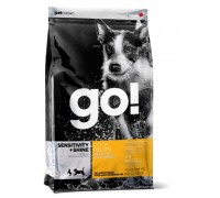 GO! Для Щенков и Собак с Цельной Уткой и овсянкой (Sensitivity + Shine Duck Dog Recipe). Вес: 1,59 кг