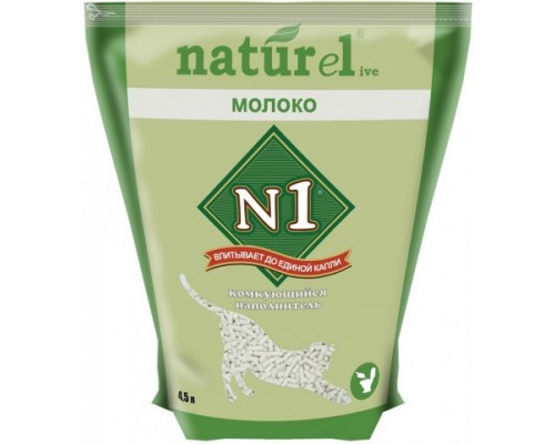 N1 NATUReL "Молоко" - Комкующийся 4,5 л