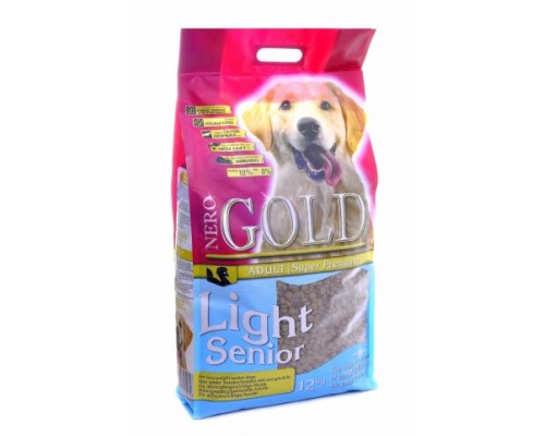 NERO GOLD Для Пожилых собак: индейка рис (Senior/Light). Вес: 12 кг