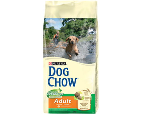 PURINA DOG CHOW Дог Чау Корм для взрослых собак с курицей. Вес: 800 г