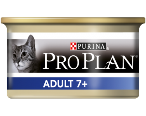 Pro Plan Sterilised 7+ для стерилизованных кошек старше 7 лет тунец (Про План). Вес: 85 г
