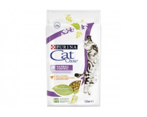 PURINA CAT CHOW сухой корм для кошек профилактика комков шерсти (Кэт Чау). Вес: 400 г