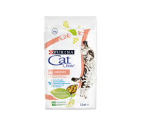 PURINA CAT CHOW сухой корм для кошек с чувствительным пищеварением Здоровая Кожа Шерсть (Кэт Чау). Вес: 400 г