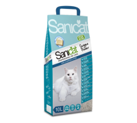 Sanicat Впитывающий антибактериальный наполнитель с активным кислородом с ароматом марсельского мыла (Oxygen Power Clean 10L)