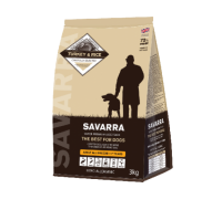 SAVARRA Adult All Breeds Dog Turkey Сухой корм для собак Индейка/рис (Саварра). Вес: 1 кг