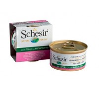 Schesir консервы для кошек Филе цыпленка/ветчина 50 г