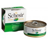 Schesir консервы для собак Цыпленок 150 г
