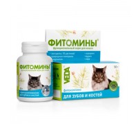 VEDA Фитомины для кошек для зубов и костей (ВЕДА): 100 таб