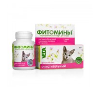 VEDA Фитомины для кошек Очистительный (ВЕДА)