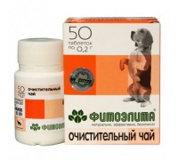 VEDA Фитомины - чай для собак Очистительный (ФИТОЭЛИТА): 50 таб