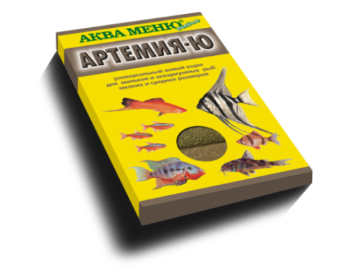 Аква Меню "Артемия-Ю" корм для рыб. Вес: 30 г