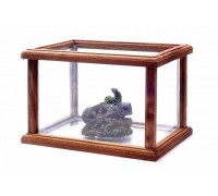 Benelux Аквариум в деревянной раме с декором, 32*22*22 см (Aquarium glass + wood + decor small size)