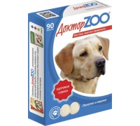 Доктор ZOO витамины для собак с морскими водорослями Здоровая собака 90 таб