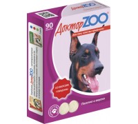Доктор ZOO витамины для собак со вкусом Говядины 90 таб