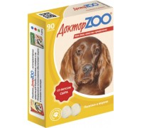Доктор ZOO витамины для собак со вкусом Сыра 90 таб.