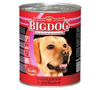 ЗООГУРМАН Консервы для собак "BIG DOG" Говядина с рубцом. Вес: 850 г
