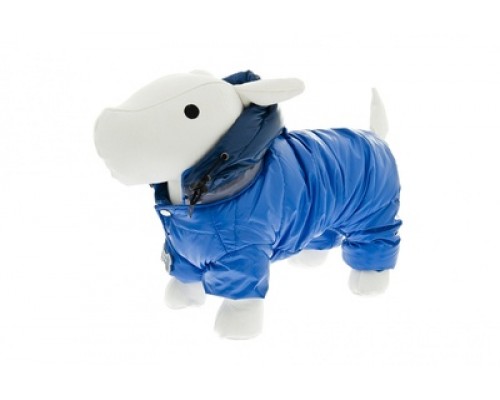 Куртка-дождевик "Крутыш" (синий) (PIUMINO COOL DOG BLU): 24 см
