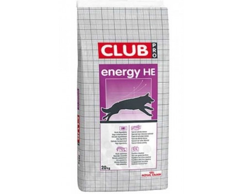 ROYAL CANIN Club Energy HE PRO сбалансированный полнорационный корм для очень активных собак (Клуб Энерджи ХЕ ПРО). Вес: 20 кг