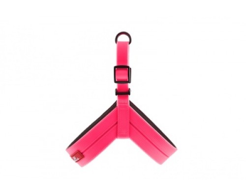 Силиконовая шлейка "Супер комфорт", розовая (PETTORINA COCO FUN FLAT ROSA): 44-54 см