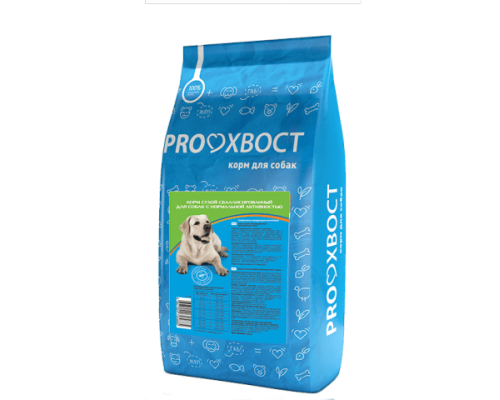 ProХвост сухой корм для собак всех пород с нормальной и низкой активностью. Вес: 10 кг