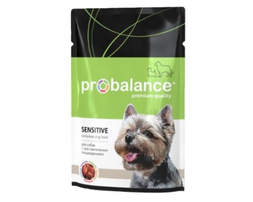 ProBalance Sensitive ПАУЧ для собак с чувствительным пищеварением. Вес: 100 г
