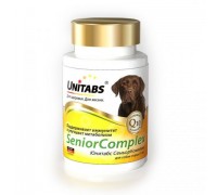 UNITABS SeniorComplex с Q10 для собак старше 7 лет 100 таб