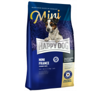 Happy Dog Mini France для взрослых собак мелких пород при пищевой аллергии и кормовой непереносимости. Утка/Картофель. Вес: 1 кг