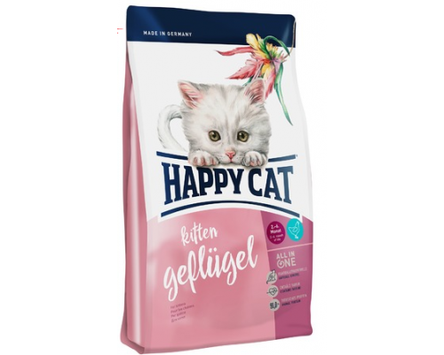 Happy Cat Kitten сухой корм для котят всех пород. Вес: 300 г