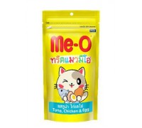 Me-O Лакомство зубочистки для кошек Тунец, Курица, Яйцо (контроль образ.зубного камня). Вес: 50 г