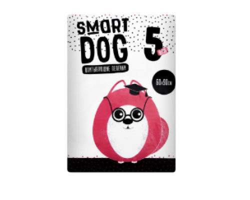Smart Dog Впитывающие пеленки для собак 60х90, 5 шт